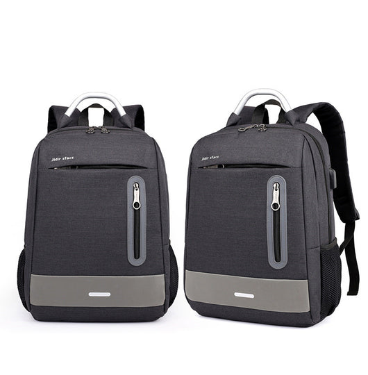 Mochila para Laptop con Carga USB en Tela Oxford - Image 7