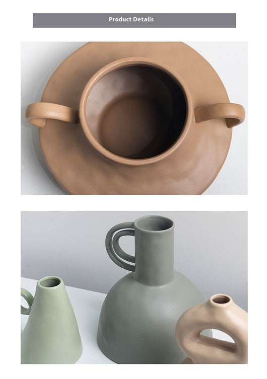 Jarrón de Cerámica Decorativo para el Hogar - Diseño Artesanal Moderno - Image 22