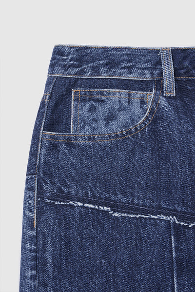 Jeans Patchwork con Estampado Digital para Hombre - Image 6