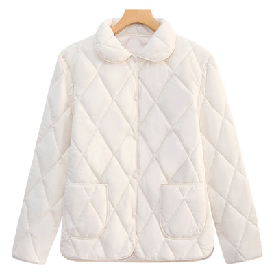 Chaqueta Acolchada Suelta de Algodón para Mujer - Diseño Ligero y Moderno - Image 5