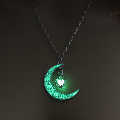 Collar Colgante Luminoso Plateado - Cadena de Plata - Image 5
