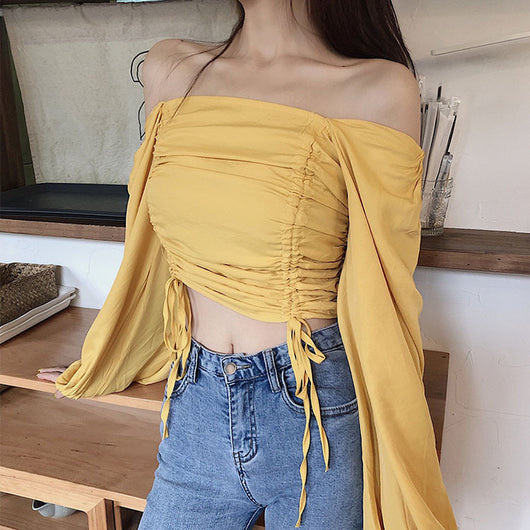 Blusa de Mangas Linterna - Image 4