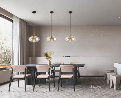 Lámpara Vintage de Cristal para Restaurante y Dormitorio - Image 25