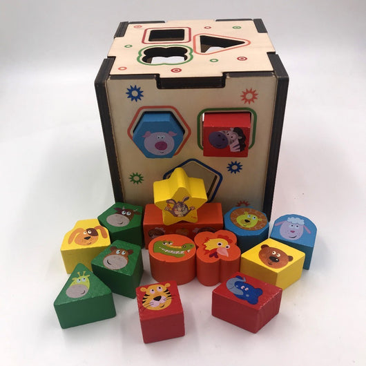 Caja de Inteligencia de Formas de Dibujos Animados para la Primera Infancia - Image 8