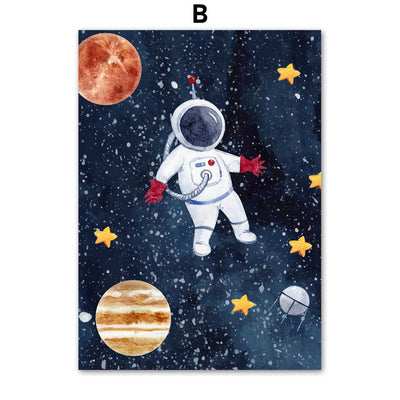 Cuadro de Lona: Astronauta en el Espacio - Image 17