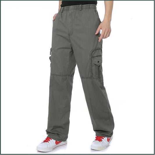 Pantalones de Algodón Holgados para Hombre Adulto