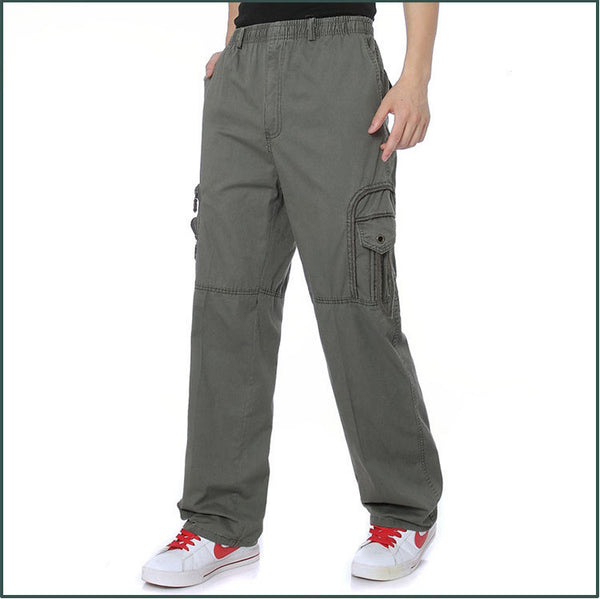 Pantalones de Algodón Holgados para Hombre Adulto