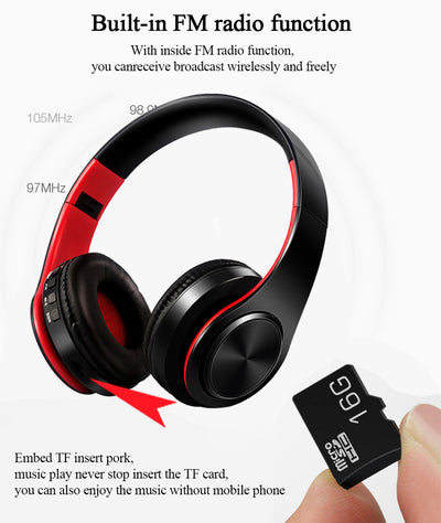 Auriculares Bluetooth Inalámbricos Plegables - Image 19