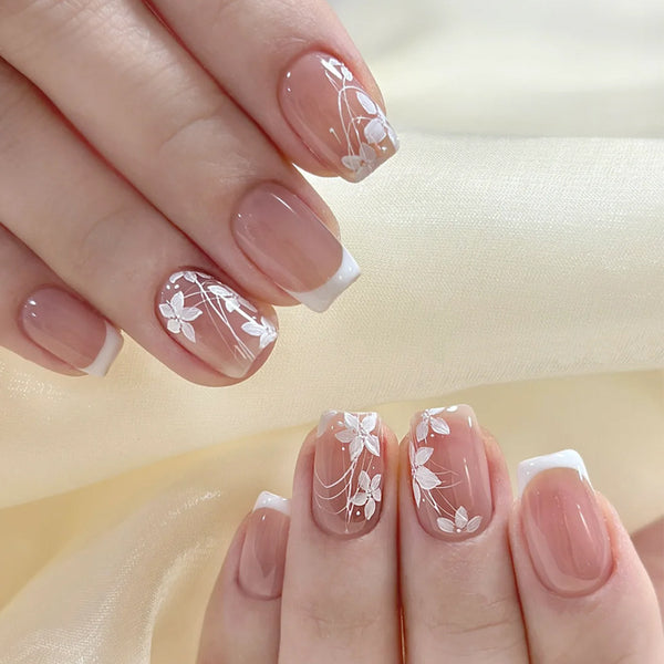 Uñas Postizas Degradado Armor Simple - Diseño Moderno y Elegante