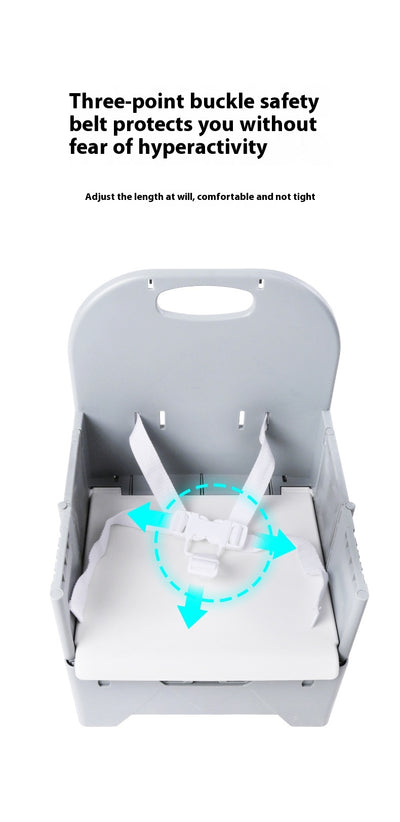 Silla de Comer Portátil Plegable para Niños - Grado Alimentario - Image 15