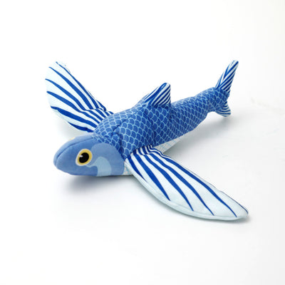Plush woodpecker pet toy with a red crest, black and white body, speckled gray wings, and black tail feathers. - Image 17