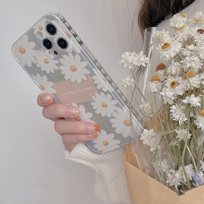 Funda de Silicona para Teléfono con Diseño Floral Transparente y Óleo - Image 10