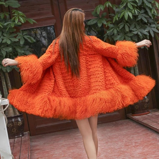 Abrigo Ligero Elegante para Invierno - Capa Femenina Sofisticada - Image 4