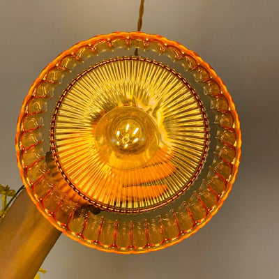 Lámpara Colgante Nórdica Retro con Cristal y Latón - Image 23
