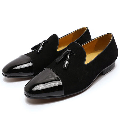 Zapatos de Cuero Clásicos para Hombre - Elegancia Atemporal para Bodas - Image 2
