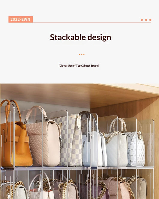 Organizador de Bolsas Crossbody para Closet - Estante de Almacenamiento - Image 15