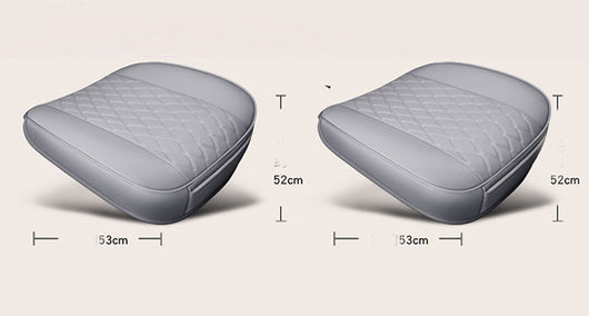 Funda de Asiento de Auto Premium en Cuero Completo con Respaldo Ergonómico - Image 13