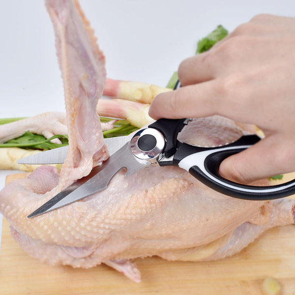 Tijeras de Cocina Multifuncionales de Acero Inoxidable