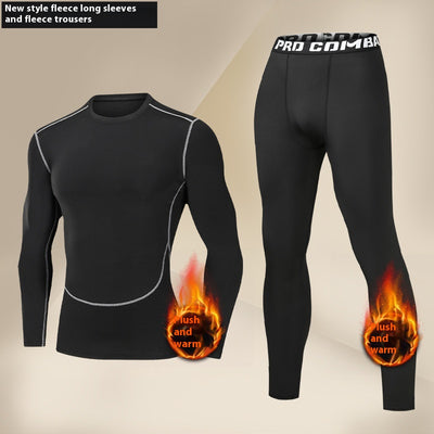 Mallas Térmicas Deportivas Hombre con Forro Polar - Ropa Interior Base Elástica - Image 13