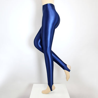 Leggings Brillantes Elásticos para Yoga y Fitness - Efecto Moldeador - Image 11