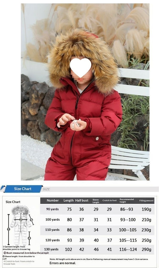 Overol Acolchado de Plumón para Niños Invierno - Image 15