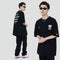 Camiseta Retro Street Niche de Manga Corta para Hombre