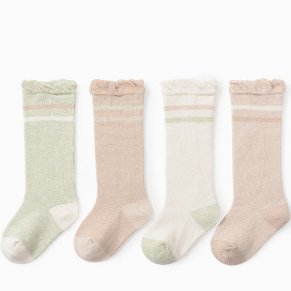 Calcetines Largos para Bebé - Diseño Hasta la Rodilla