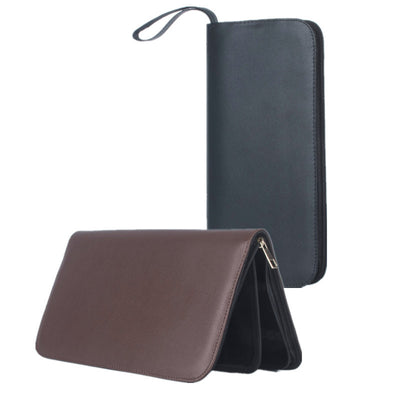 Estuche de Cuero PU para 36 Bolígrafos y Plumas Fountain - Organizador Premium