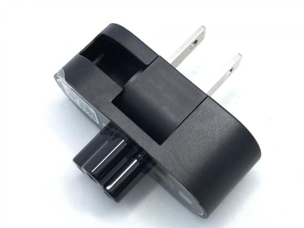Adaptador de Corriente para Notebook con Enchufe Plegable Dual