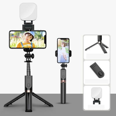 Palo Selfie Bluetooth Extensible con Cámara de Aleación de Aluminio