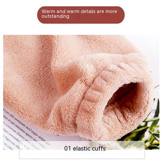 Pijama Térmico Mujer Coral Felpa Gruesa - Conjunto Cómodo para Casa - Image 9