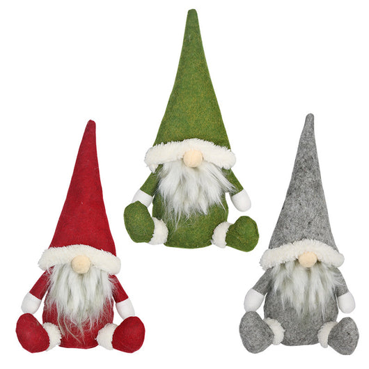 Muñeco Navideño sin Rostro para Decoración de Ventana - Image 2