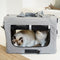Bolsa de Transporte Plegable para Gatos y Mascotas Grandes
