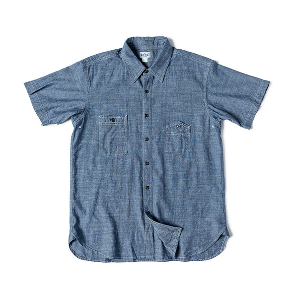 Camisa Vintage de Bolsillo Juvenil Manga Corta - Image 5