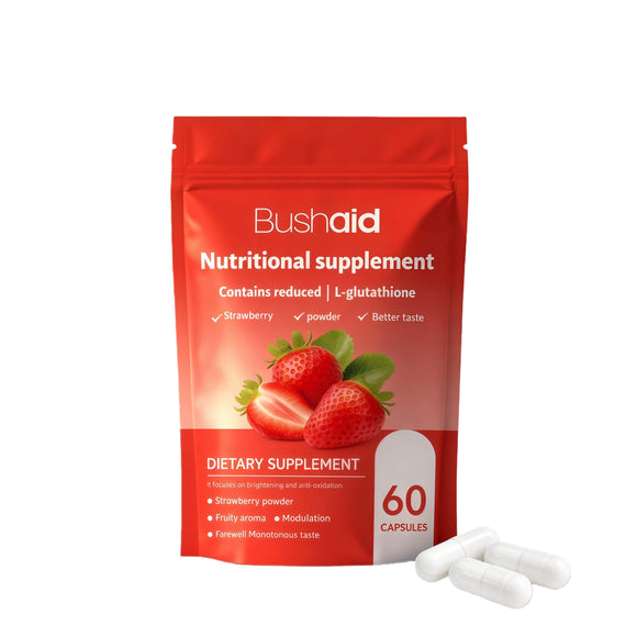 Cápsulas de Glutatión con Fresa