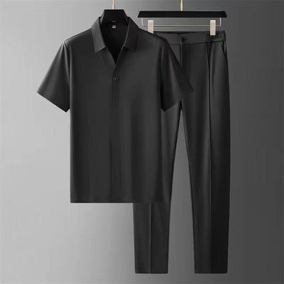 Blusa Sin Costuras Ultrafina de Seda Helada con Adhesivo - Manga Corta Verano - Image 11