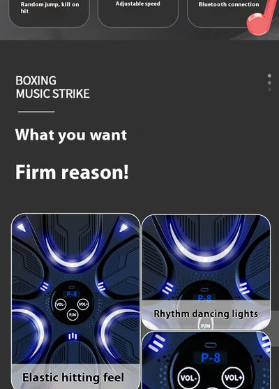 Máquina de Boxeo Inteligente con Sensor Musical para Entrenamiento en Casa - Image 19