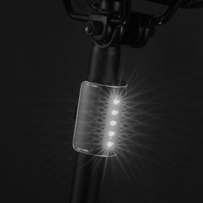 Luz de Advertencia Inteligente para Bicicleta con Sensor Táctil - Image 3