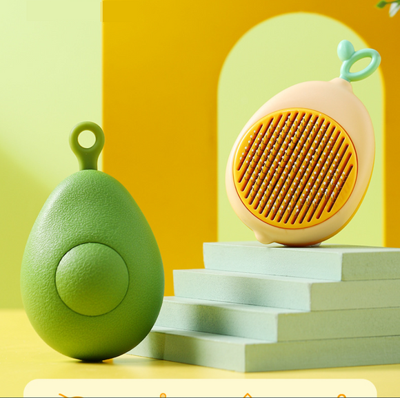 Portable Self-Cleaning Cat Grooming Comb with Massage