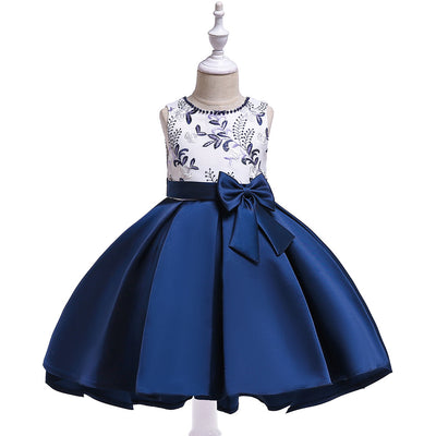 Vestido Infantil de Satén Twill Premium para Niñas - Image 7