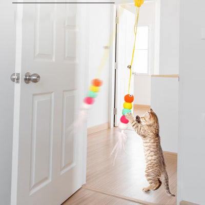 Juguete Interactivo Retráctil para Gatos con Catnip - 200cm de Diversión - Image 5