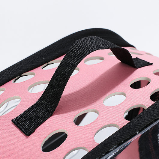 Mochila Escolar Transparente para Mascotas - Diseño Portátil para Gatos - Image 9