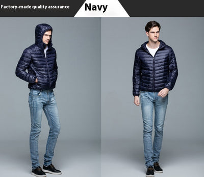 Chaqueta Acolchada Ultraligera con Capucha para Hombre - Image 12