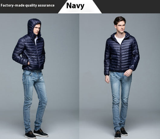 Chaqueta Acolchada Ultraligera con Capucha para Hombre - Image 12