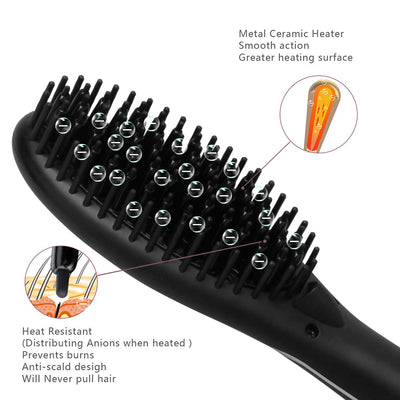 Cepillo Alisador Eléctrico Automático para Cabello - Image 6