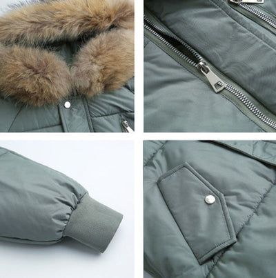 Chaqueta Acolchada Personalizada de Plumón para Mujer - Image 17