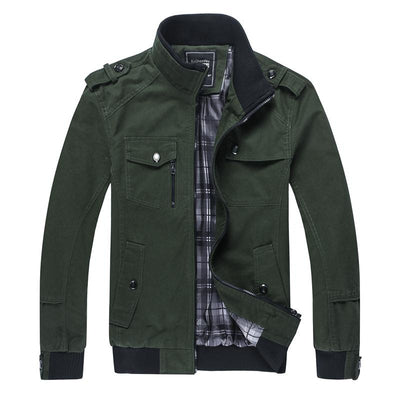Abrigo Coreano de Algodón para Hombre Talla Grande - Image 5