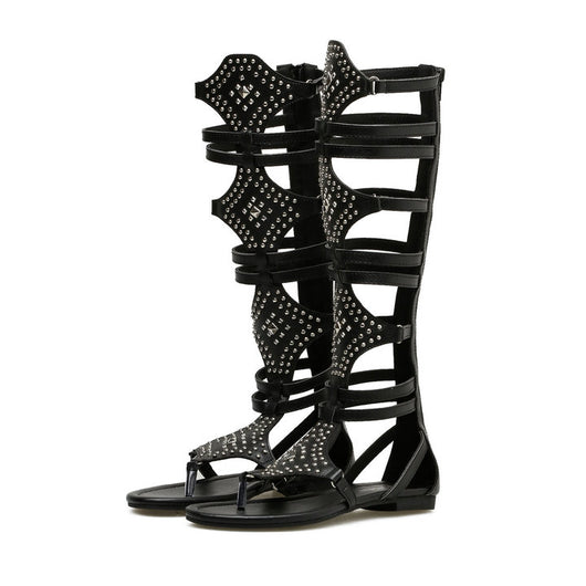 Botas Moteras Knight con Remaches - Estilo Europa y Estados Unidos - Image 5