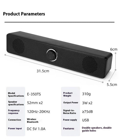 Parlante Bluetooth de Escritorio con Sonido Extra Bass - Image 20