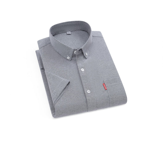 Camisa Oxford Casual de Manga Larga para Hombre - Image 14